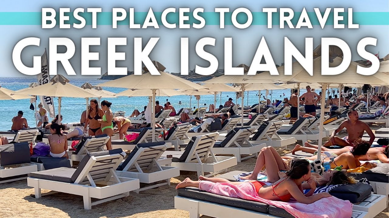 Best Greek Islands To Travel 2023 4K