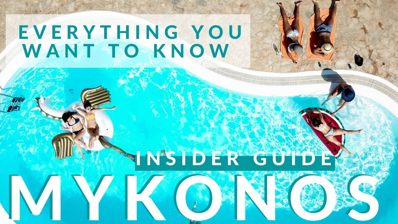 MYKONOS, GREECE TRAVEL GUIDE & TIPS (Mykonos Town, Kiki's, Scorpios, & Party!)